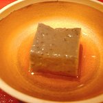 百味処 おんじき - 黒胡麻の豆腐（ウニ抜き）