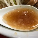 ラーメン二郎 - スープ最高！