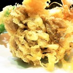 KAKIYA シェル＆シュリンプ - 舞茸、茄子、獅子唐、花蓮根