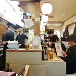 担々麺 ほおずき - 店内カウンター席