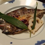由布院 玉の湯 -  山女魚の焼物