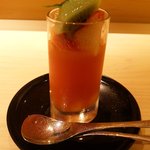 百味処 おんじき - 人参とオレンジのゼリー