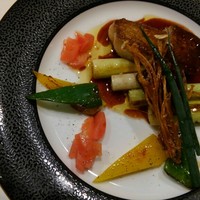 本格肉料理 丸小 - フォアグラステーキ