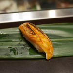 立食い寿司 根室花まる - 炙りトロサーモン ¥194