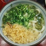 楽釜製麺所 - かけうどん。