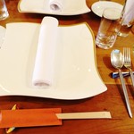 エスパイ クック コウベ - テーブルセット(o^―^o)ﾆｺ