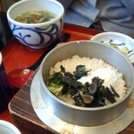 大黒屋 道後店 - 鯛釜めし（931円）ミニうどん付です