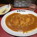 上等カレー - カレーライス、キャベツのピクルス