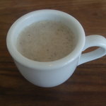 カフェ ルーツ - キノコのクリーミーなスープ