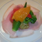 アユート - プロシュートコットと旬野菜のマリネ