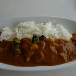 道の駅草津　グリーンプラザからすま　ベジカフェ - 野菜たっぷりのベジタブルなベジカレー（７００円）