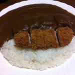 カレーショップ河 - ヒレカツカレー900円さくさくした衣がウマイ！ご飯大盛り無料！