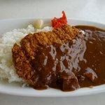 道の駅草津　グリーンプラザからすま　ベジカフェ - やわらかく美味しいカツカレー（７５０円）