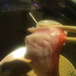 またぎ - 金目鯛炙りました