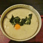 蕎仙坊 - 「山かけそば」1080円。とろろがたっぷりです。