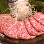 Sumibi Yakiniku Ooshiro - 美崎牛の炙りロース