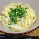 純手打ち讃岐うどん 綾 - かま玉(大)550円