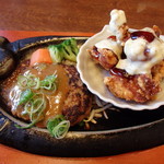 トマト＆オニオン - 日替わり(C) 焙煎ごまダレ＆黒酢チキン南蛮