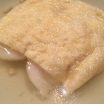 あさひや - 〆は餅。先に注文しておいて柔らかくなったら頂きます。