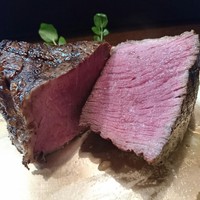 ステーキハウス キッチンリボン - シャトーブリアンをカット～＼(^^)／