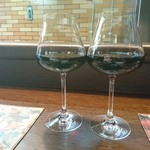 ステーキハウス キッチンリボン - ステーキに合わせて赤ワイン！