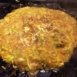 お好み焼き居酒屋こむぎ - ツナカレーもんじゃ焼き
