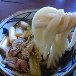 丸亀製麺 - 鴨ねぎうどんリフト