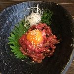 炭焼肉 石田屋。 - ローストビーフユッケ風