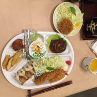 とんかつ まい泉 青山本店 - お子様ランチ＋黒豚ヒレ単品