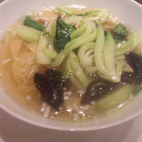 中国料理 桃李 - 青菜スープそば￥1700