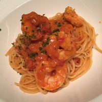 ビストロあじと - 海老＆トマトパスタ
