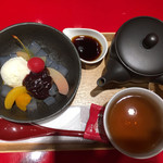 イッピン カフェ - クリームあんみつの空中写真 2016/05/11