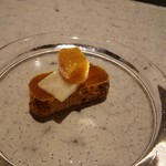 日本料理 TOBIUME - 「半熟唐墨」2種類の唐墨、これだけでお酒が1合行けます♪