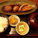 Kajiyabunzou - 煮魚定食　800円