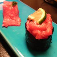 人形町今半 新宿第一生命ビル店 - 牛にぎり寿司
