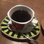 Cafe Rosso - ランチタイムはコーヒーがサービスとなっていました。