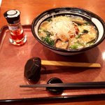 穂の香 - 春の王さん卵とじうどん