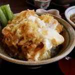 そば茶屋 - Bセットの天丼ミニ