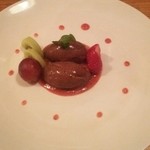 ビストロ キューブマン - チョコのムース