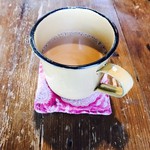 アッツアツのチャイ