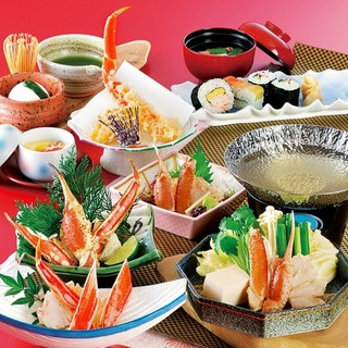 看板料理「かにすき」