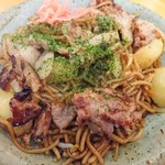 ほりえのやきそば - 2017年2月　肉入り普通　600円