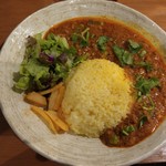 SPICY CURRY 魯珈 - 限定カレー ラムキーマカレー(山椒入り)