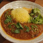SPICY CURRY 魯珈 - 限定カレー ラムキーマカレー(山椒入り)