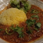 SPICY CURRY 魯珈 - 限定カレー ラムキーマカレー(山椒入り)
