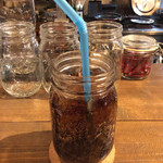 TOLAND CAFE - 「コーラ」。この店では初めて飲んだ。こういうのに入っていると、なんとなく"コメダ"を思い出す。