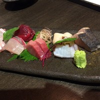 和酒和食 恵比寿 黒帯 - お刺身盛り合わせ