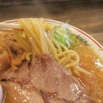 麺屋 奏 - 太麺です　加水率高めです