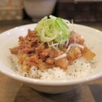 麺屋 奏 - 脂飯です（￥200）