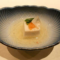 一椿 和店 - 白子豆腐仕立て